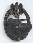 WWII German Panzer Assault Badge 25 Repro