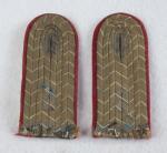 WWI German Bavarian Artillery Shoulder Boards Pair