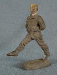 German Goose Stepping Marching Soldier Elastolin