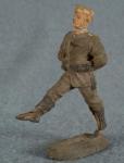 German Goose Stepping Marching Soldier Elastolin