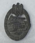 WWII German Panzer Assault Badge Silver Mayer