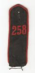 Bann 258 HJ Shoulder Board Hitler Youth