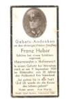 WWII German Death Card Poland September 9 1939