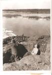 WWII German Press Photo MG34 Crew