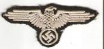 German SS Sleeve Eagle Patch Repro