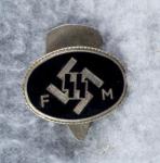 German FM SS Donation Button Hole Pin Reproduction