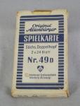 WWII era German Doppelkopf Card Game