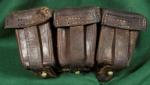 WWI Brown Leather Mauser Ammo Pouch 