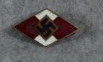 WWII HJ Hitler Youth Members Pin Diamond