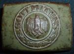 WWII German Army Belt Buckle Steel