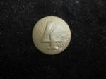 WWII German Uniform Button 4th Company