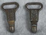 German Dagger Hanger Clips Pair