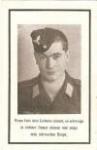 WWII German Death Card  Luftwaffe Man