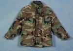 US Army BDU Woodland Field Jacket Coat Minor Wear