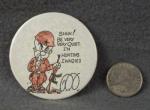 Iraqi Hunting Iwaqies Desert Storm Novelty Button