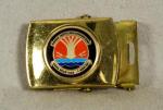 USN Navy USNS Redstone Ship Belt Buckle