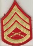 USMC Marine Staff Sergeant Rank Pair