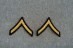 US Army ASU Private Rank Pair