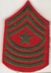 USMC Marine Sergeant Major Rank Female