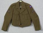 US Army Ike Jacket 38R 1952 3rd Army