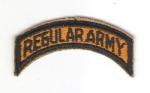 Regular Army Arch Patch