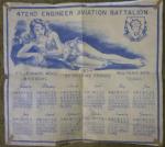 Pin-up 472nd Eng Aviation Batt Calender 