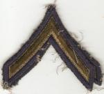 Army Private 1st Class Rank Korean War