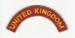 United Kingdom Patch Tab Rocker