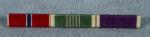 Korean War Ribbon Bar 5 Place Purple Heart