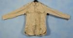 US Army Khaki Shirt 1950's 15x34 Minty