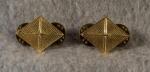 Finance Officer Collar Insignia Pair