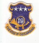 Pocket Patch 19th Infantry Regiment 