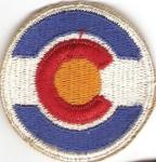 US Army Colorado National Guard Patch