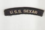 USN USS Bexter Rocker Patch