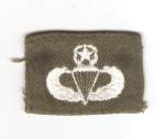 US Army Master Paratrooper Jump Wing Patch