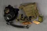 Vietnam era M17 Rubber Gas Mask 1969