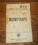 US Army FM 5-31 Boobytraps Manual