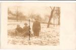 WWI Photo American Machine Gun Nest