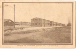 WWI Postcard Artillery Boulevard Camp Funston