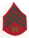 CCC Storekeeper Sergeant Rank Chevron