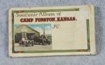 WWI Camp Funston Souvenir Album Postcards 