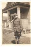 WWI Photo Young Girl in Uniform