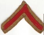 WWI Discharge Service Stripe Patch