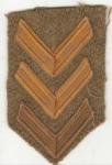 WWI Wound Overseas Chevron Three