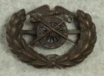 WWI Quartermaster 1907 Cap Badge QM