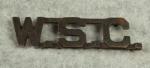 WWI WSC Washington State College Collar Insignia