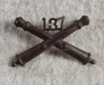 WWI 137th Artillery Regiment Officer Insignia