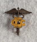 WWI Medical Officer Collar Insignia Dental Corps