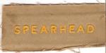 WWII 3rd Armored Spearhead Patch Tab