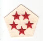 WWII 5th Army Patch Old Version